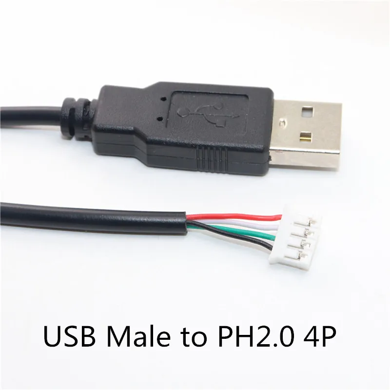 Cable USB Extensión 5V – Conector XH2.54 PH2.0 0,3m - imagen 3
