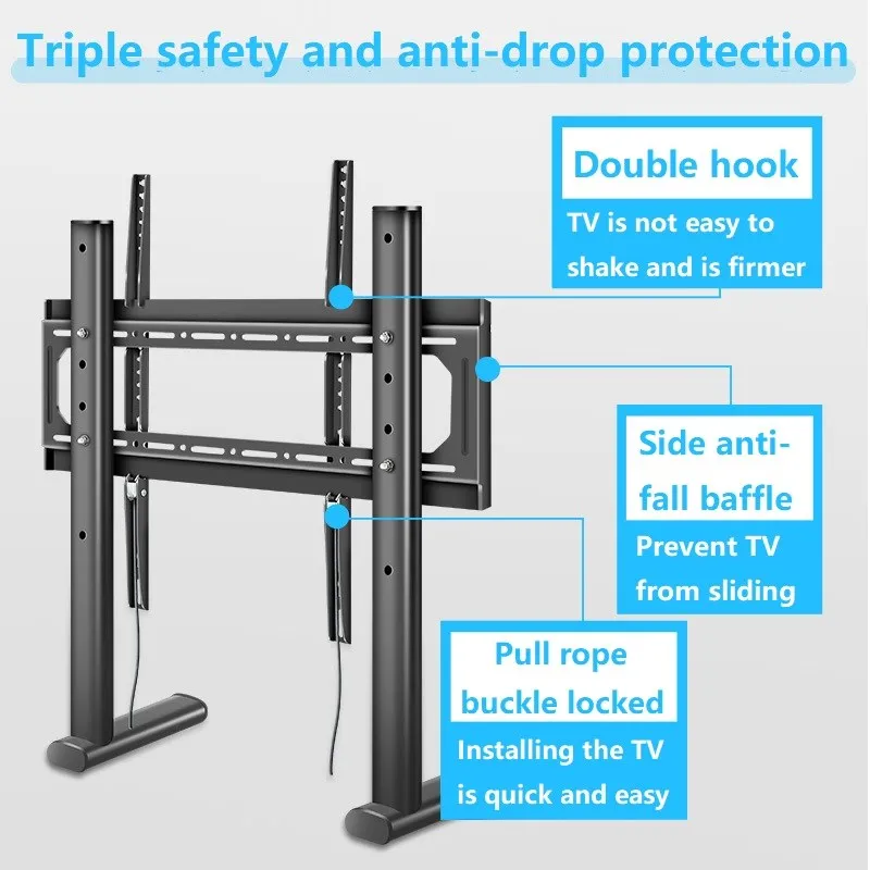 HILLPORT Soporte Pared TV Articulado Altura Ajustable - imagen 4