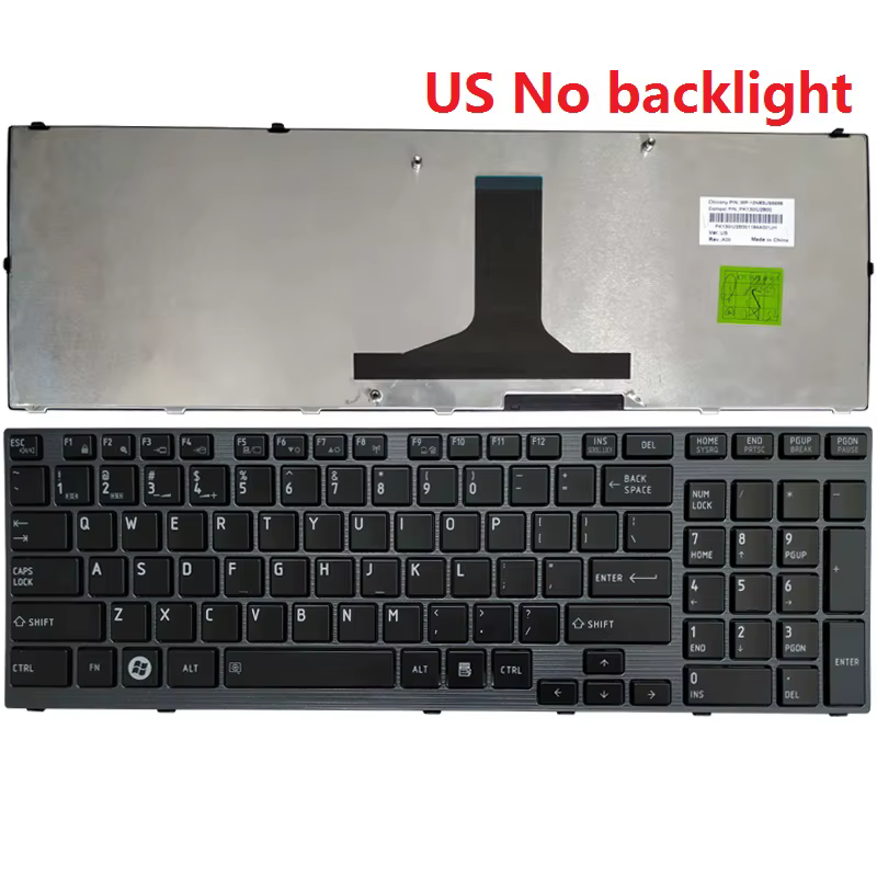 Teclado Lemonyy para Toshiba Satellite vista frontal