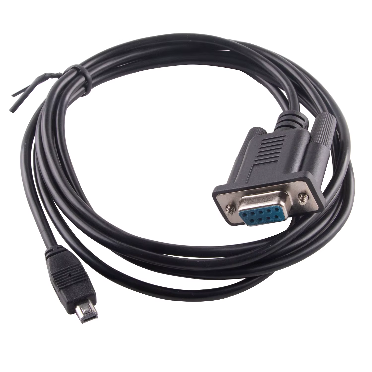 Cable DB9 a Mini 4P listo para conectar al puerto serie