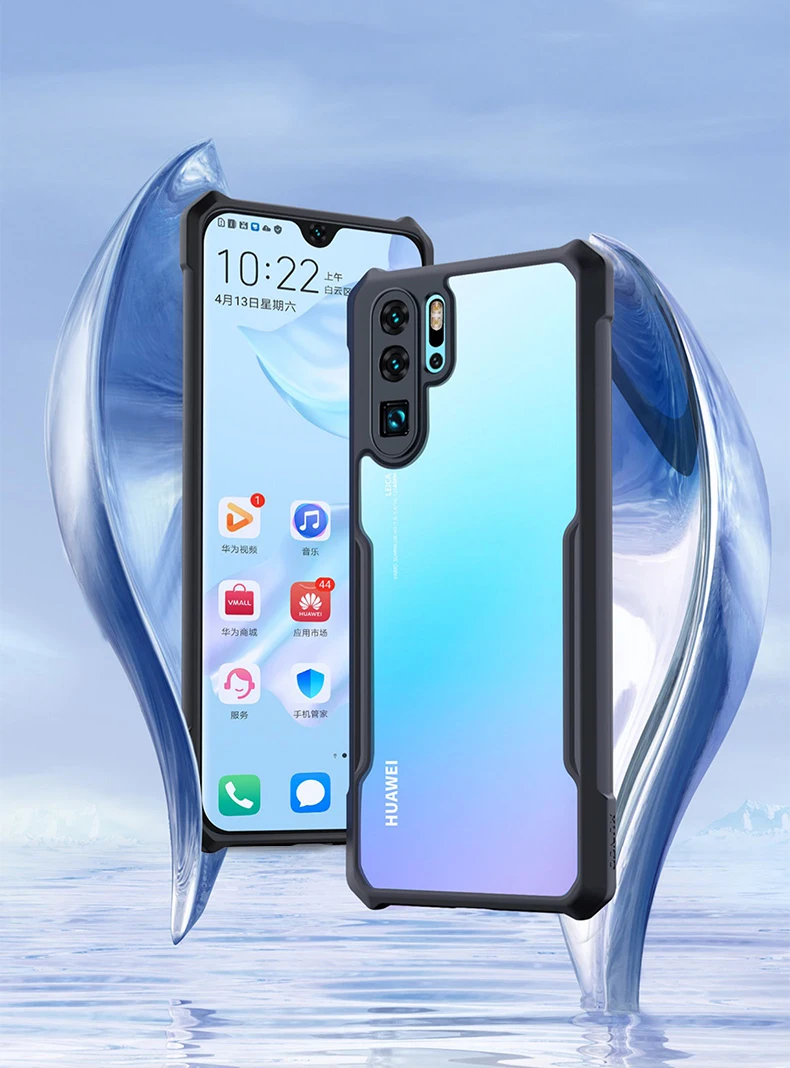 Funda Xundd transparente sobre superficie clara
