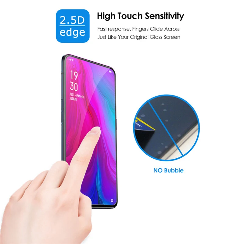 Vivo Protector Vidrio Templado para V15, V11, V9 Pro, X23, Z3, Y97 - imagen 2
