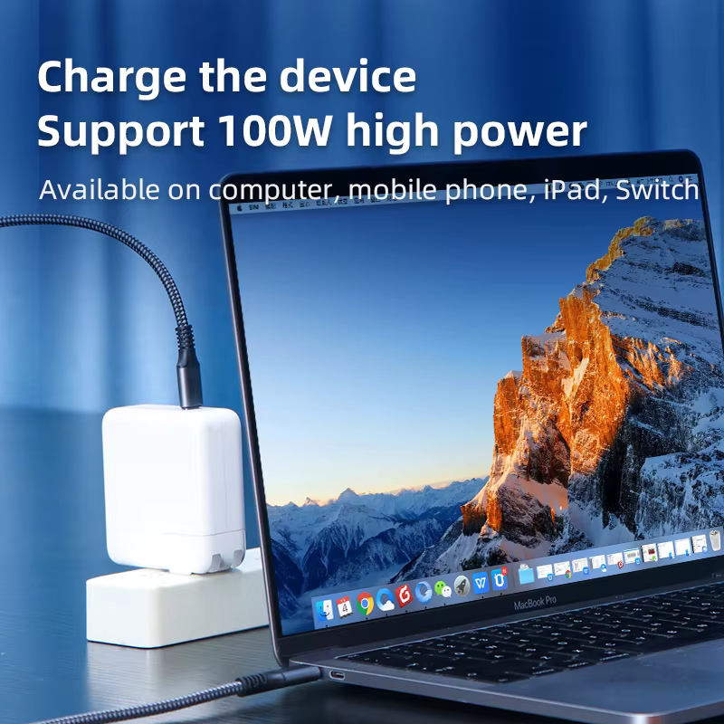 Hagibis USB4 TB 3/4 Cable 40Gbps 5K60 MacBook Pro e iPhone 17 - imagen 2