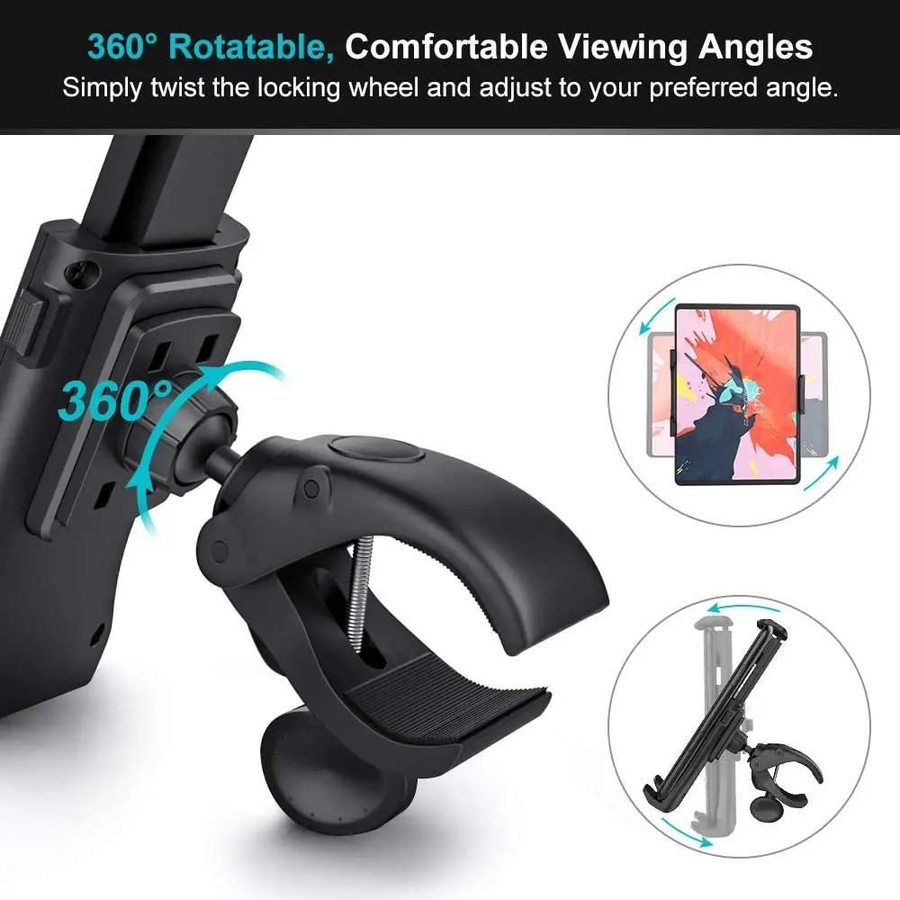 Rotación de 360 grados del soporte