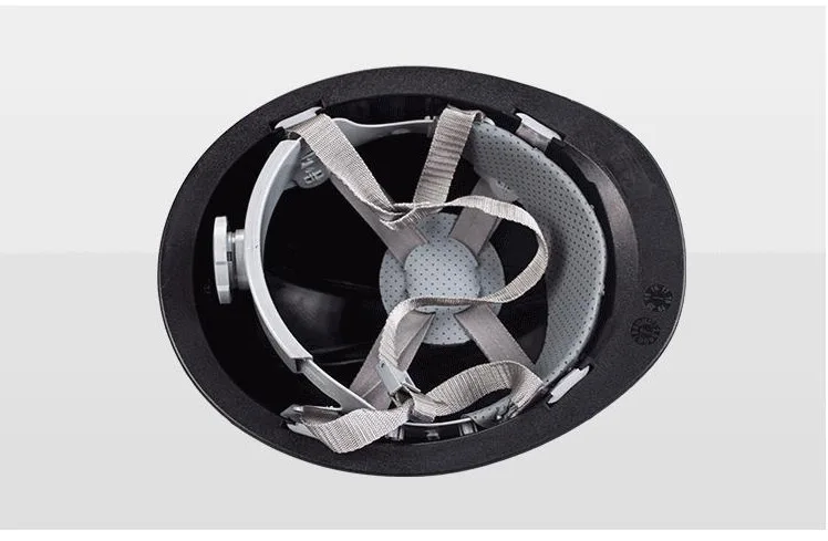 Miners Helmet with Charging Headlights ABS material Anti-piercing Safety Helmet Construction Working Hard Hat (7)