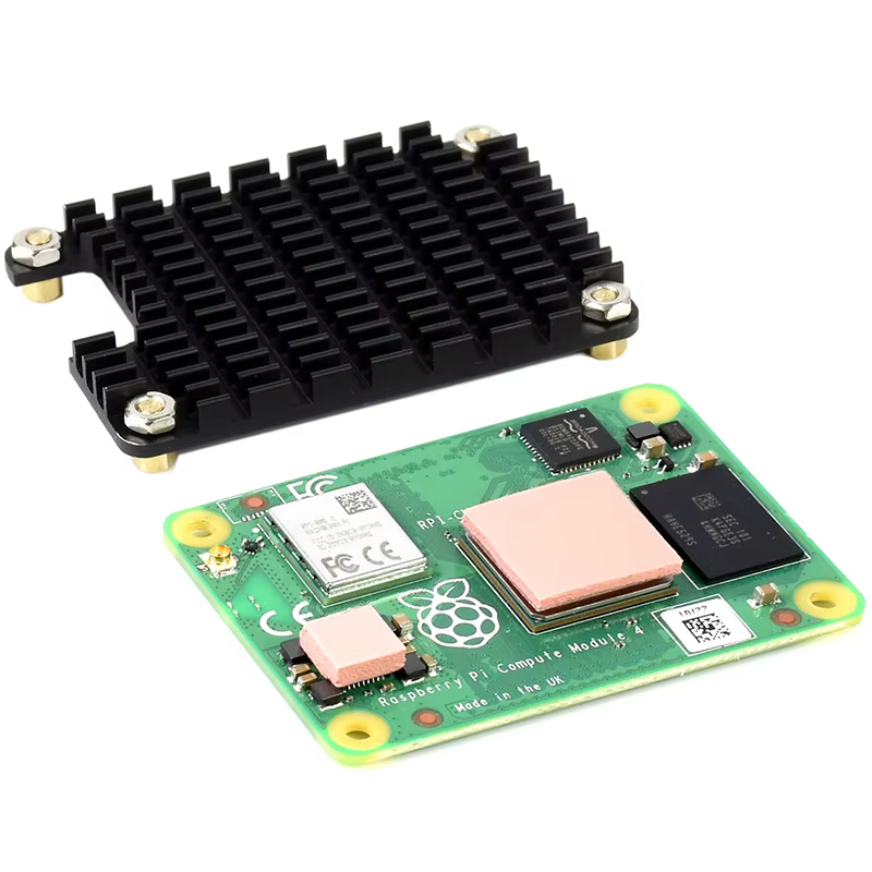 Disipador Aluminio Raspberry Pi Compute Module 4 (CM4) - imagen 4