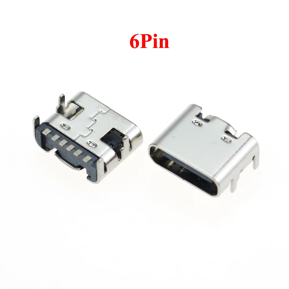 Conector USB-C 3.1 Hembra SMD DIP Alta Corriente - imagen 5