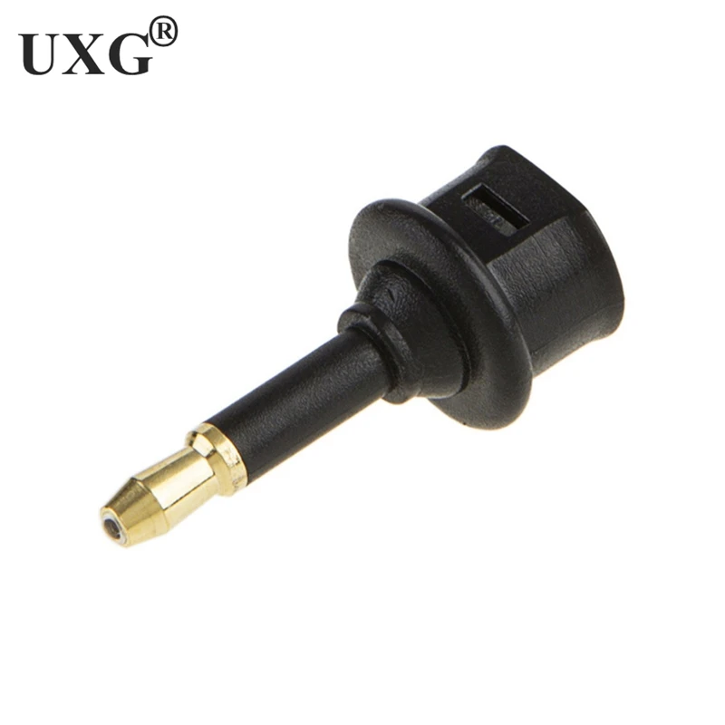 Adaptador Toslink a 3.5mm Óptico Digital SPDIF Audio Hi-Fi VR Mac TV