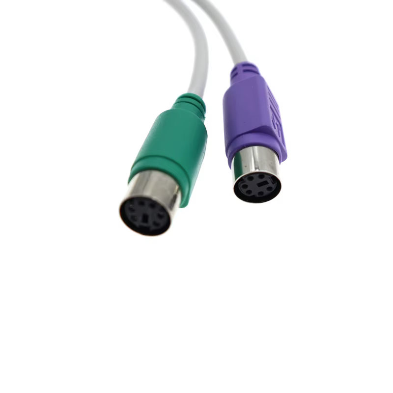 Vista lateral del cable adaptadors