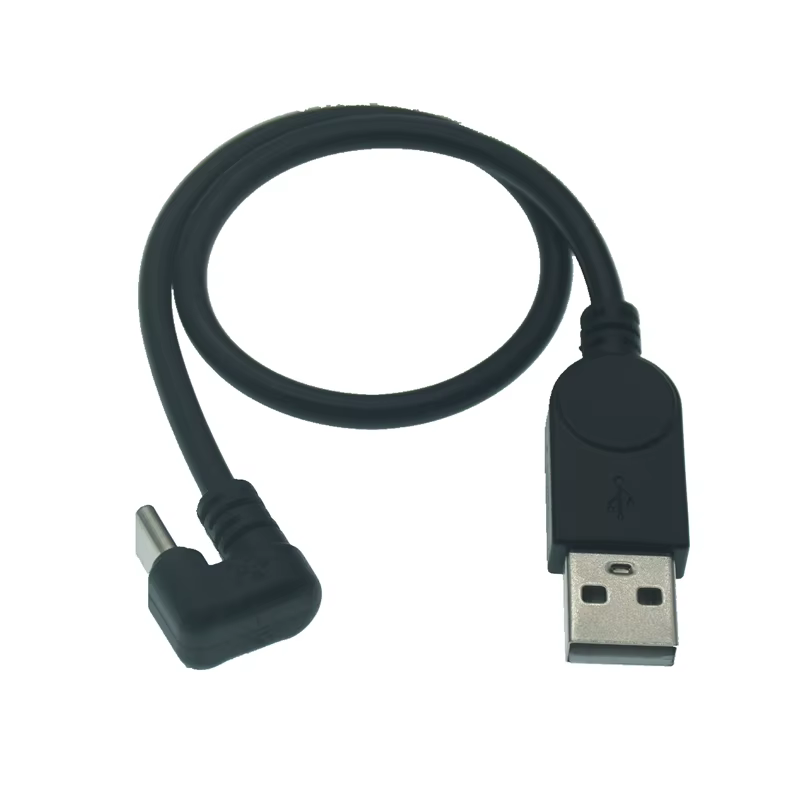 Cable USB-C a USB-A en U de 180° para carga y datos - imagen 2