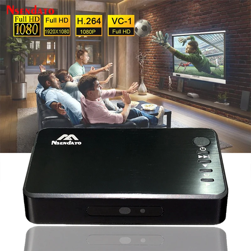 Reproductor Multimedia 1080p Full HD HDMI VGA USB Ranura SD - imagen 4