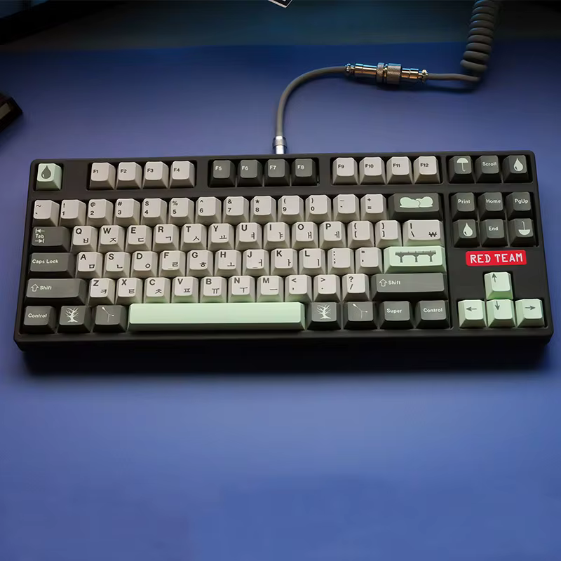 Comparación del perfil cherry con otros perfiles de teclas