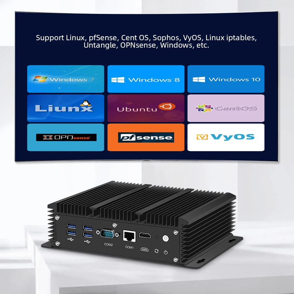 Mini PC Intel 6 Núcleos 2.5G WiFi 4G LTE con Virtualización - imagen 2