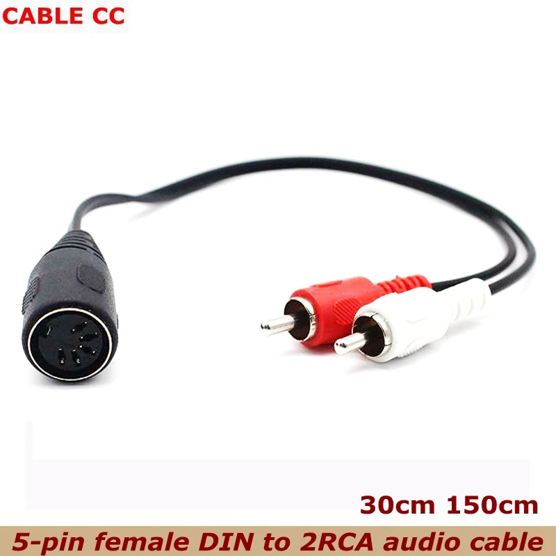 Cable DIN 5P a RCA - Bang & Olufsen Naim Quad