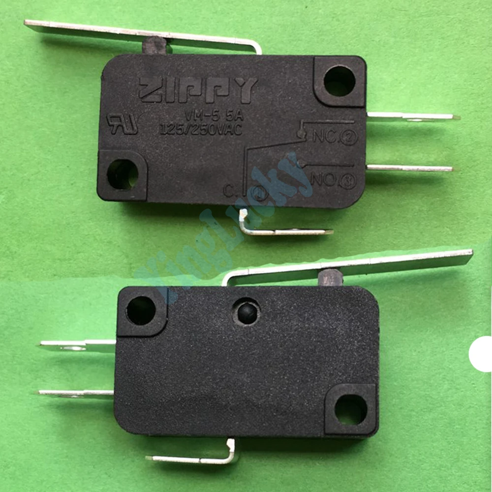 Microinterruptores en diferentes ángulos