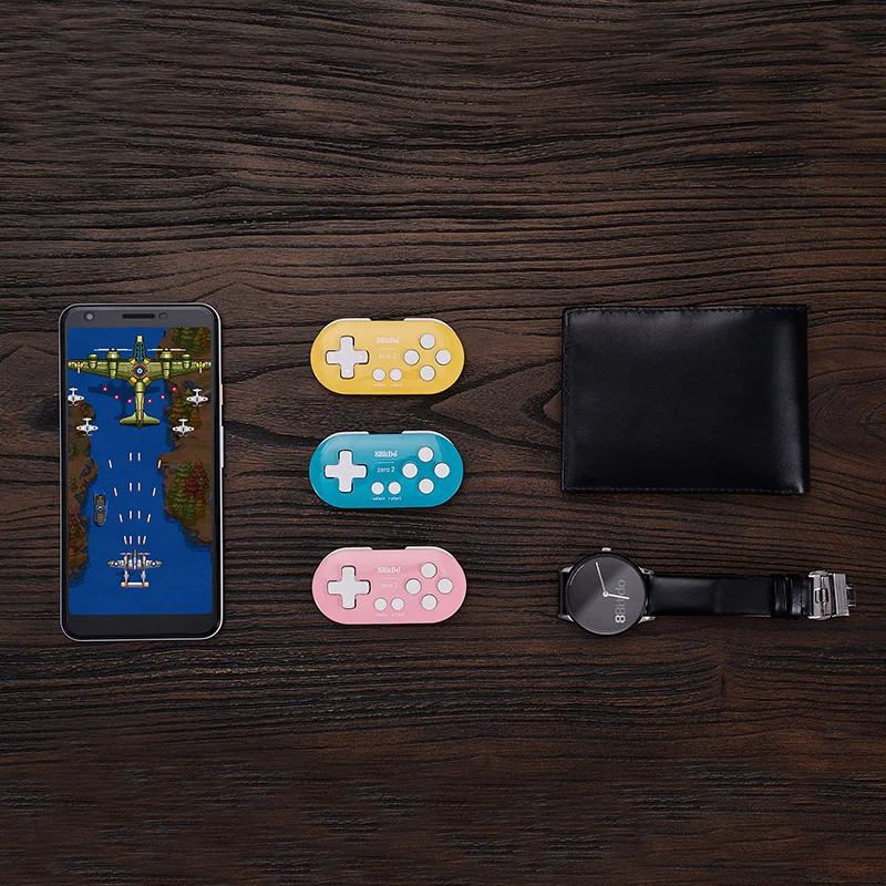 Diseño compacto del mando 8BitDo Zero 2