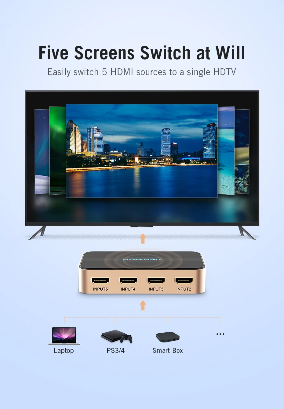 Ejemplo de imagen 4K en pantalla
