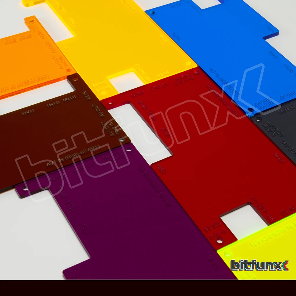 Caja Bitfunx en color negro mate mostrando su diseño frontal