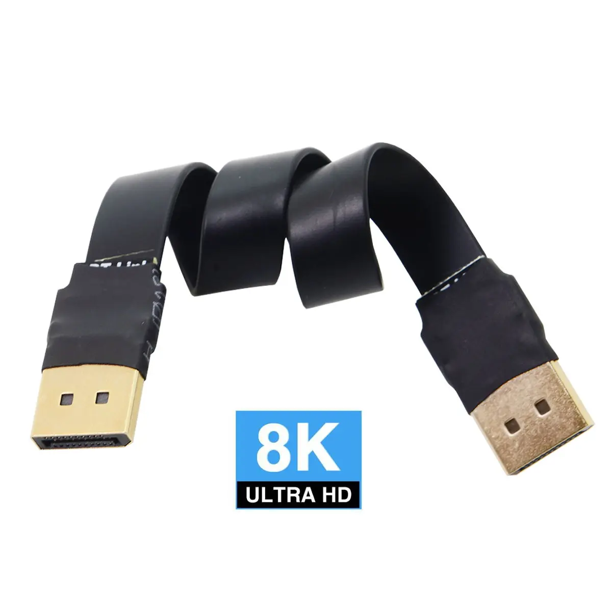 Cable DisplayPort angular en configuración FPV