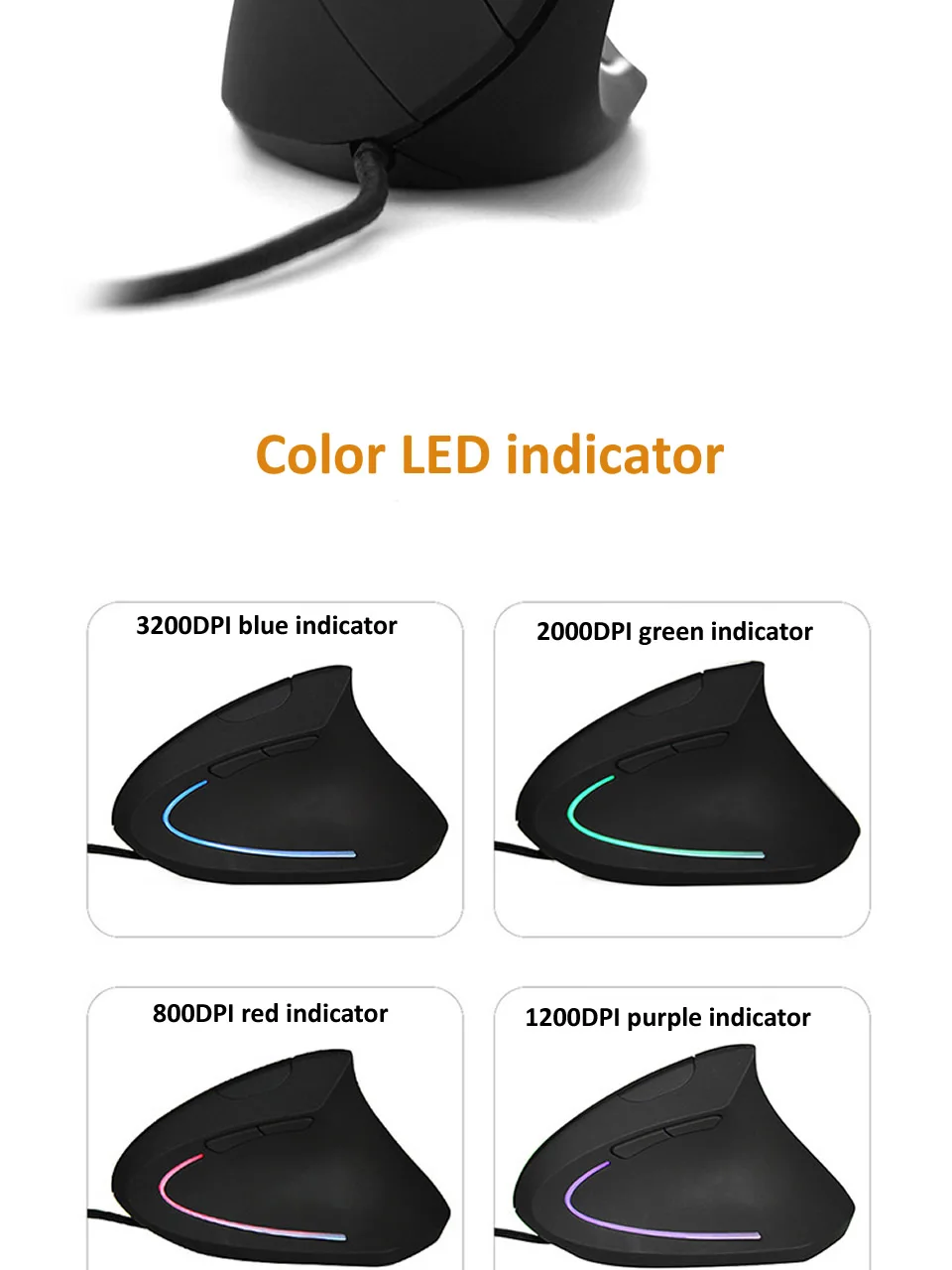 Ajuste DPI y cable HKXA
