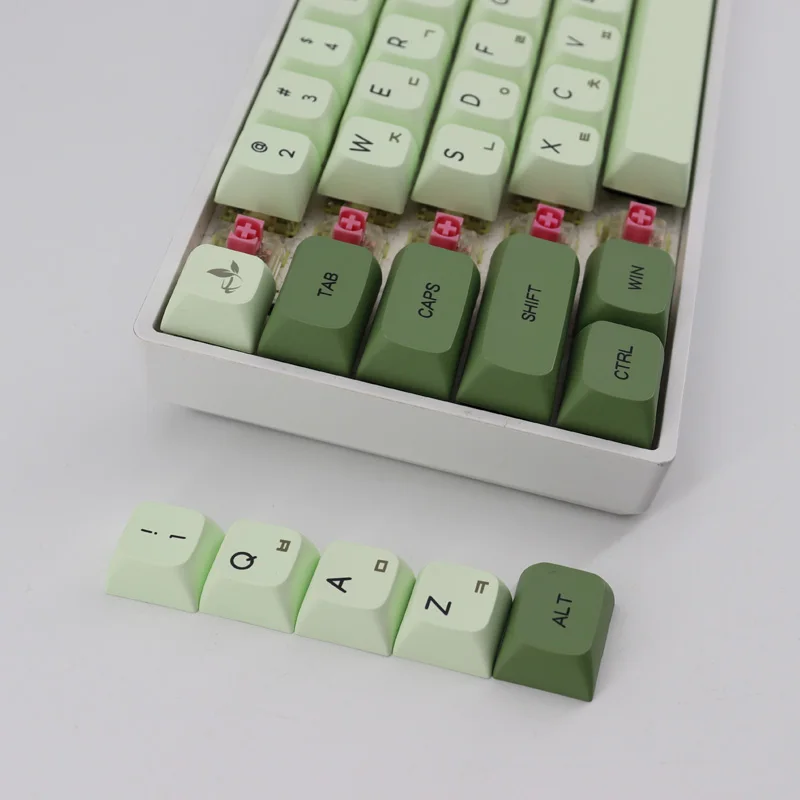 Teclas PBT Matcha Perfil XDA Teclado Mecánico Español Japonés - imagen 4
