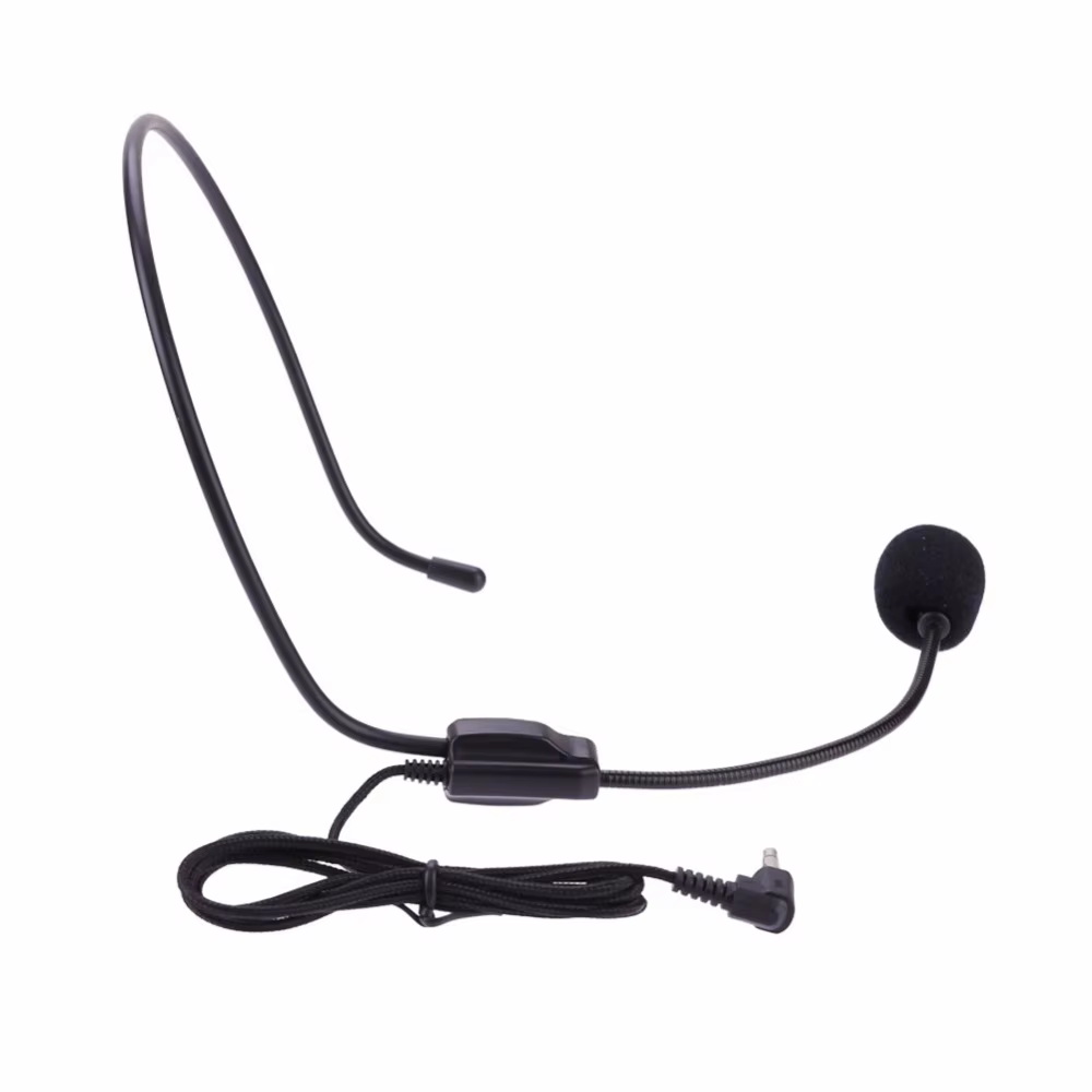 Micrófono conectado a altavoz