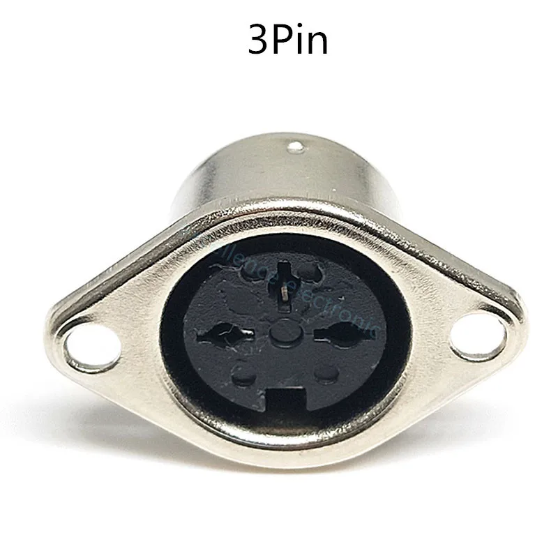 Detalle del conector DIN S hembra