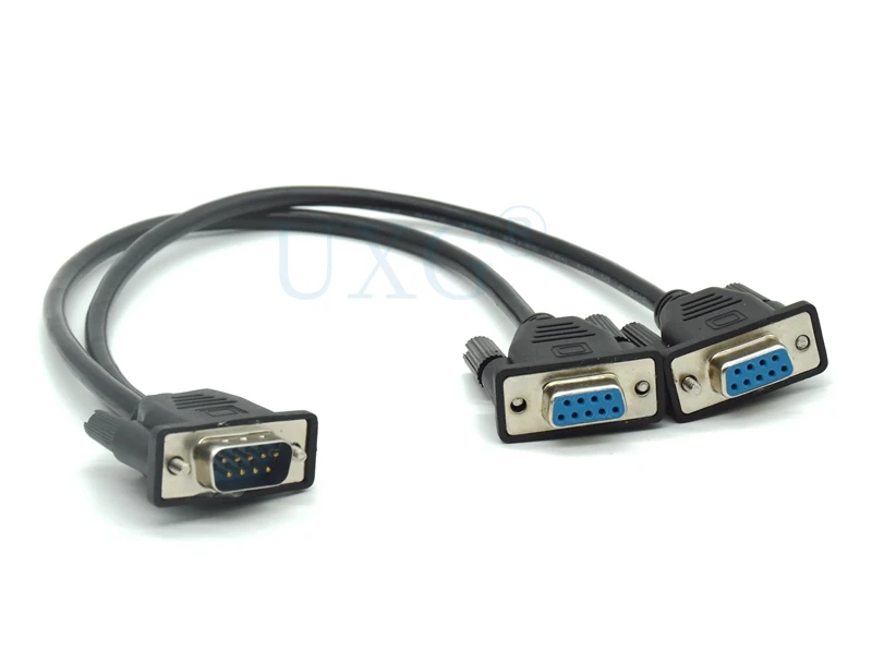 Divisor RS232 DB9 9 pines 2 en 1 macho-hembra para POS - imagen 4