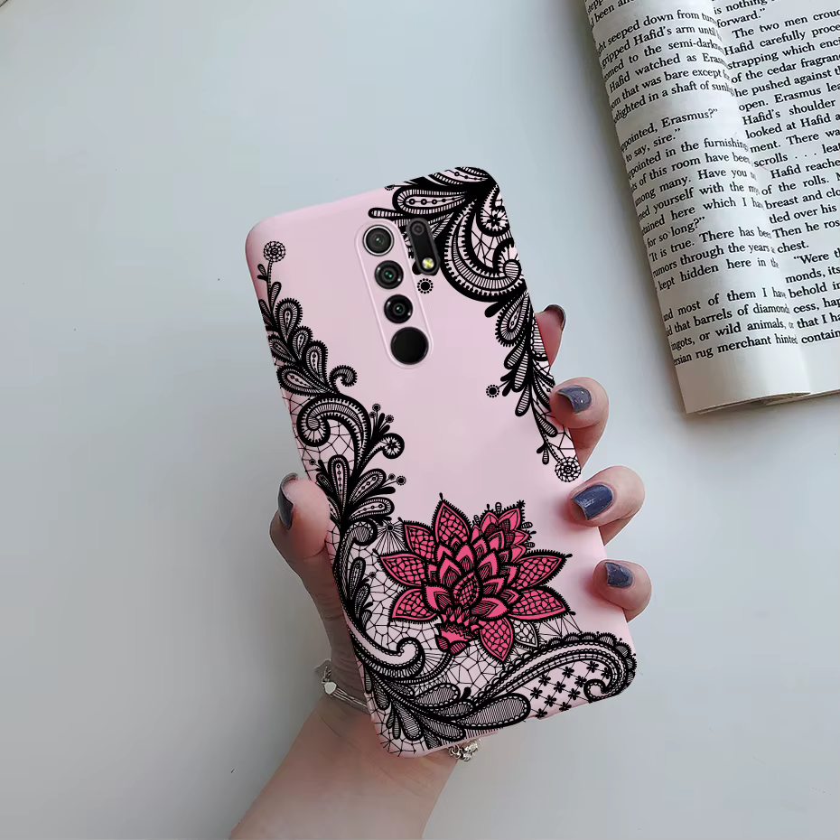 Protector trasero SYKS compatible con Redmi 9