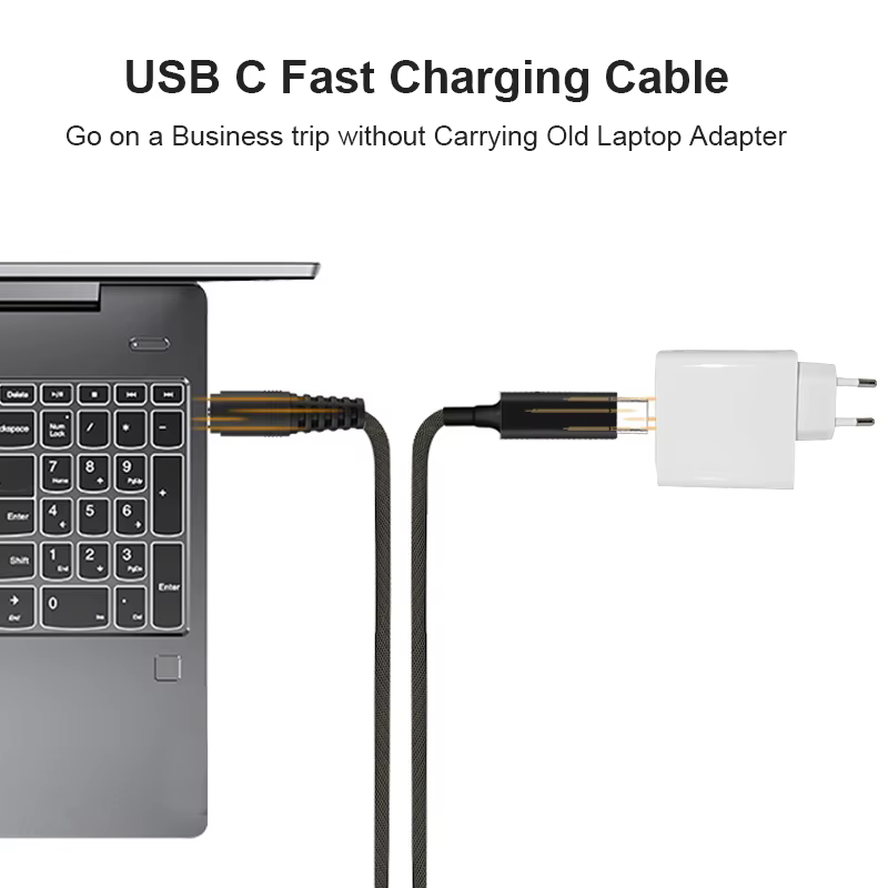 Cable USB-C - uso en oficina