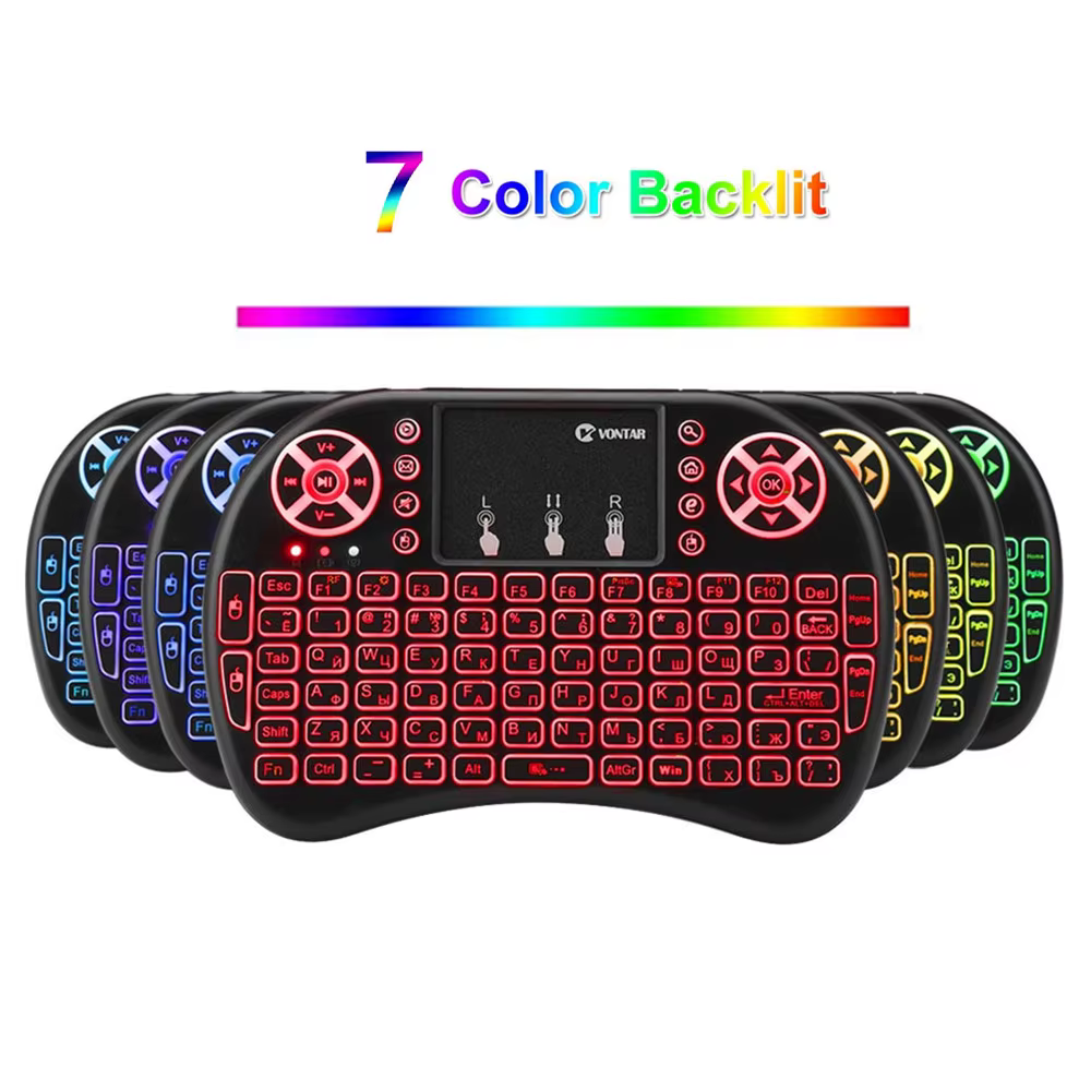 Teclado retroiluminado i8 compatible