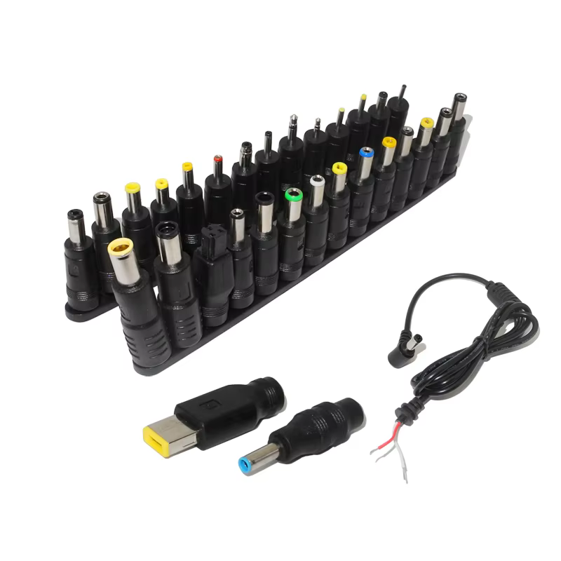 Kit de conectores adaptadores de fuente de alimentación DC