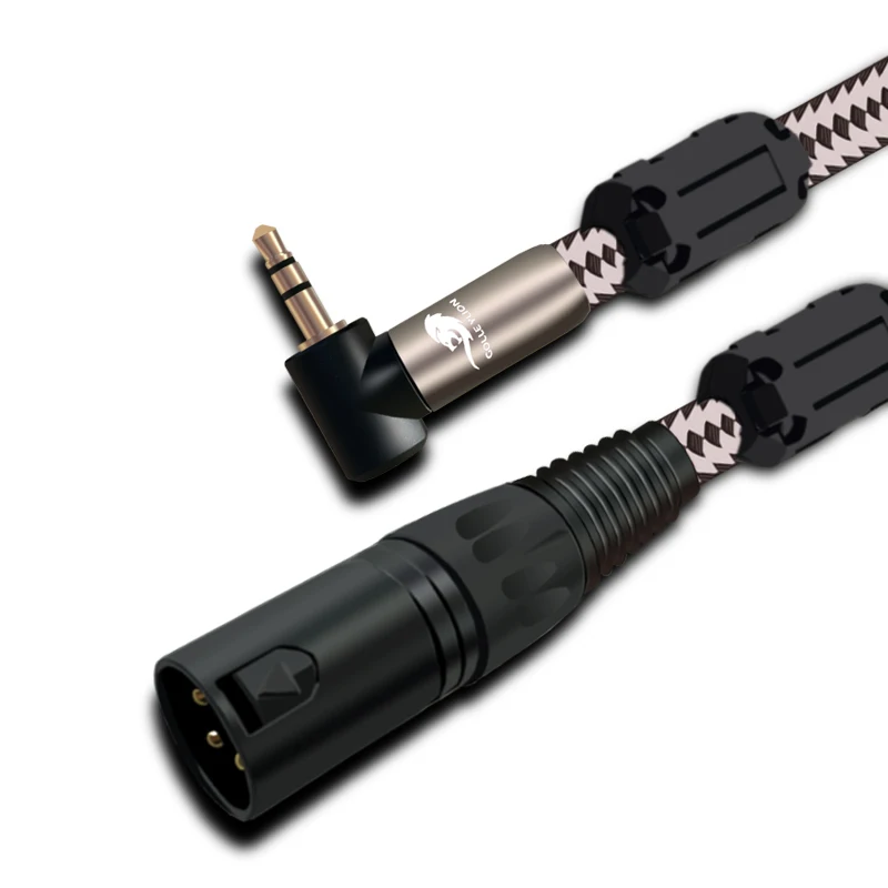 Cable Jack 3.5mm a XLR Macho – Audio para Mezclador y Micrófono - imagen 3