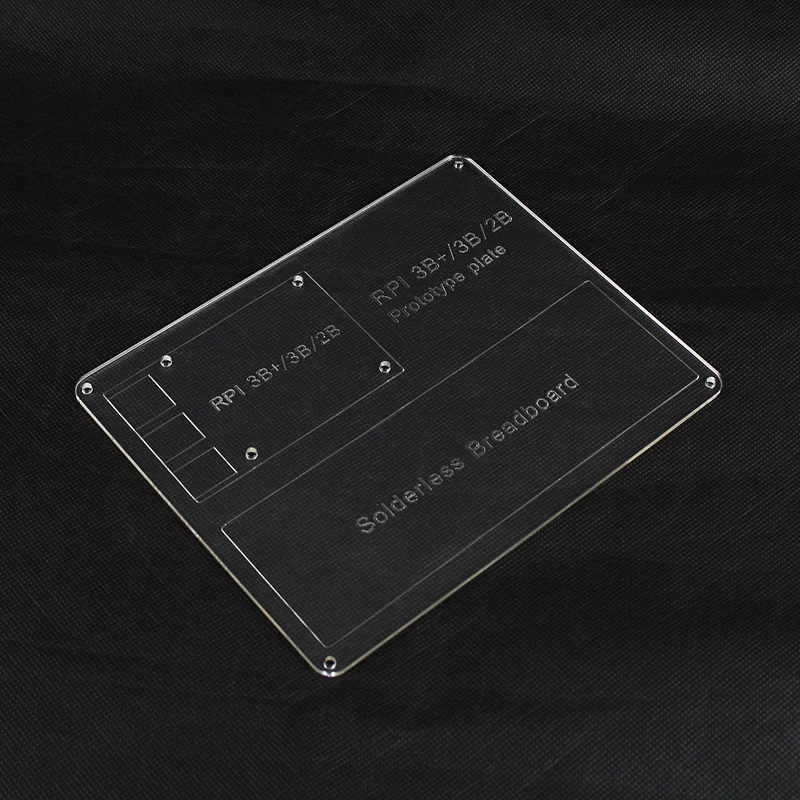 Raspberry Pi 4 – Placa de pruebas acrílica para prototipos - imagen 3