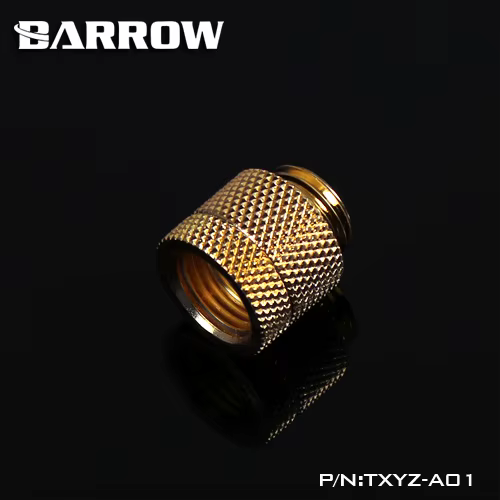Extensor roscado Barrow en acabado plateado