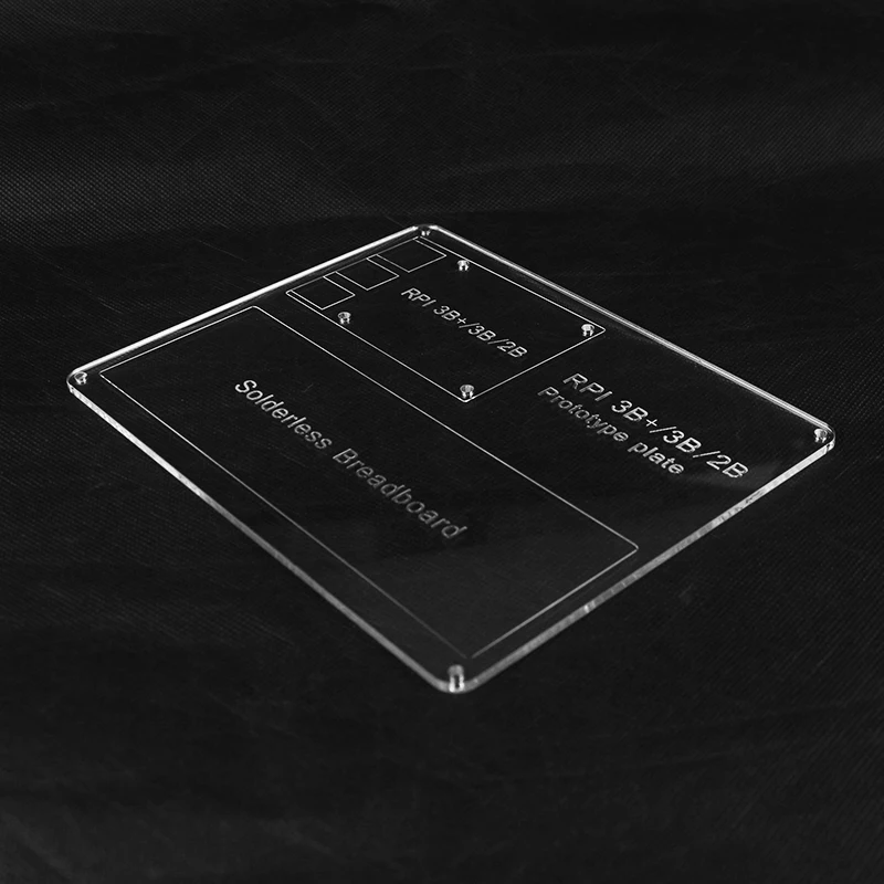 Raspberry Pi 4 – Placa de pruebas acrílica para prototipos - imagen 4