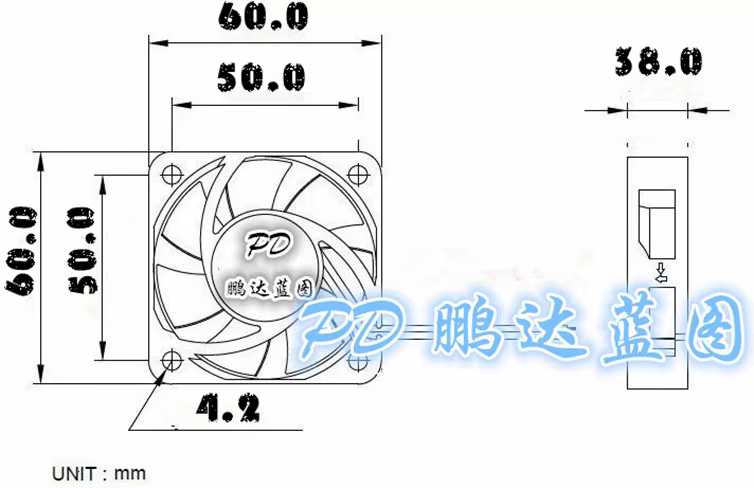 Detalle del rotor y las aspas