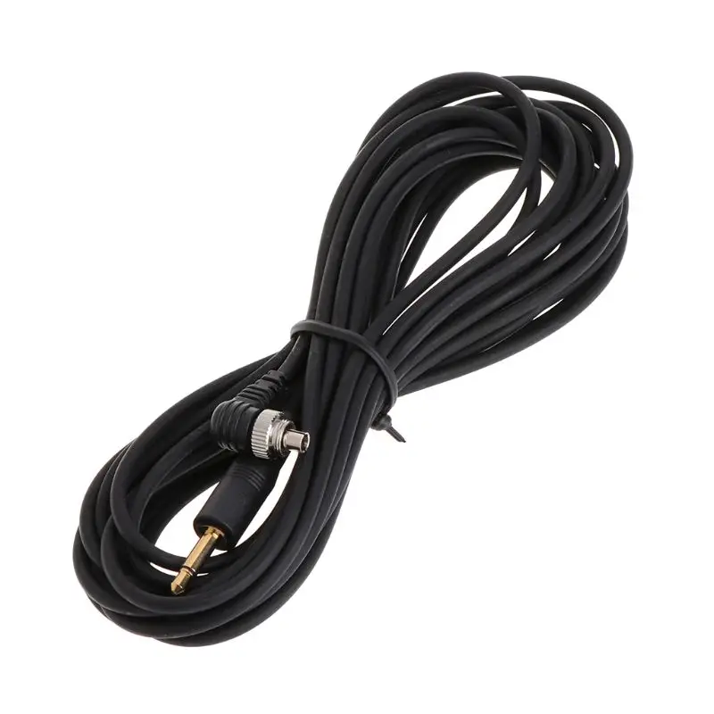 EY Cable Disparador Flash 3,5mm Sync Estudio Fotografía