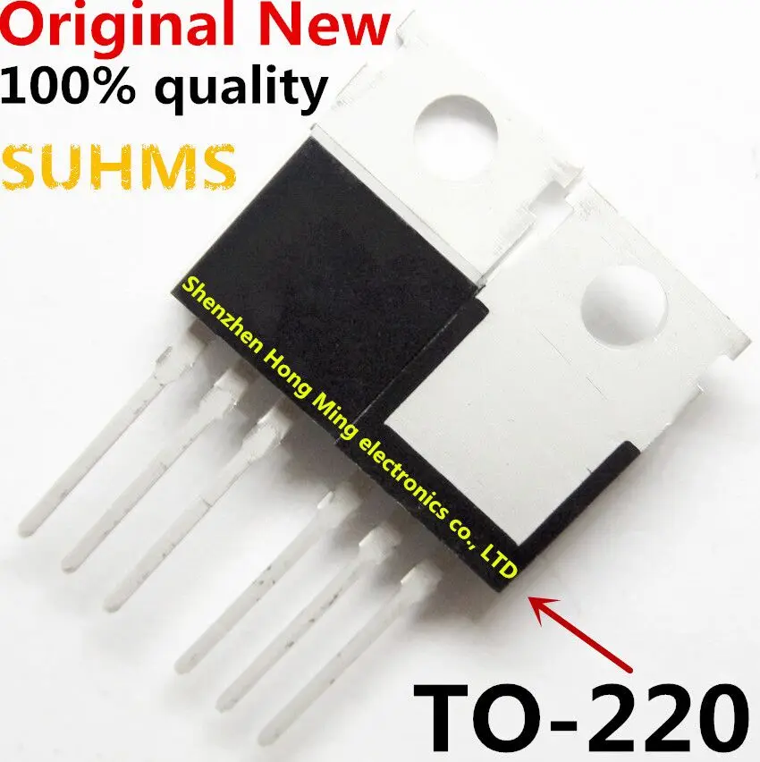 Transistores MOSFET en bandeja organizadora
