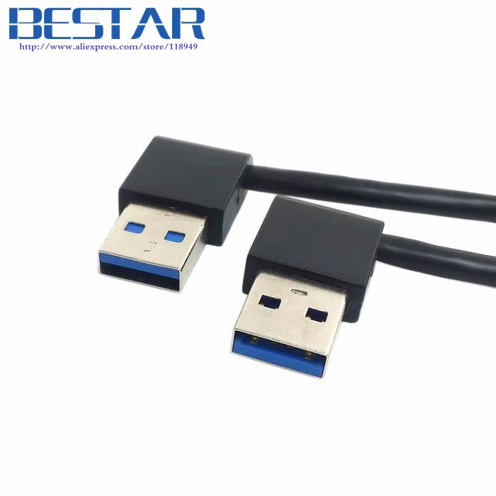 Cable ext USB 3.0 SPEEDIER 90° izquierda/derecha