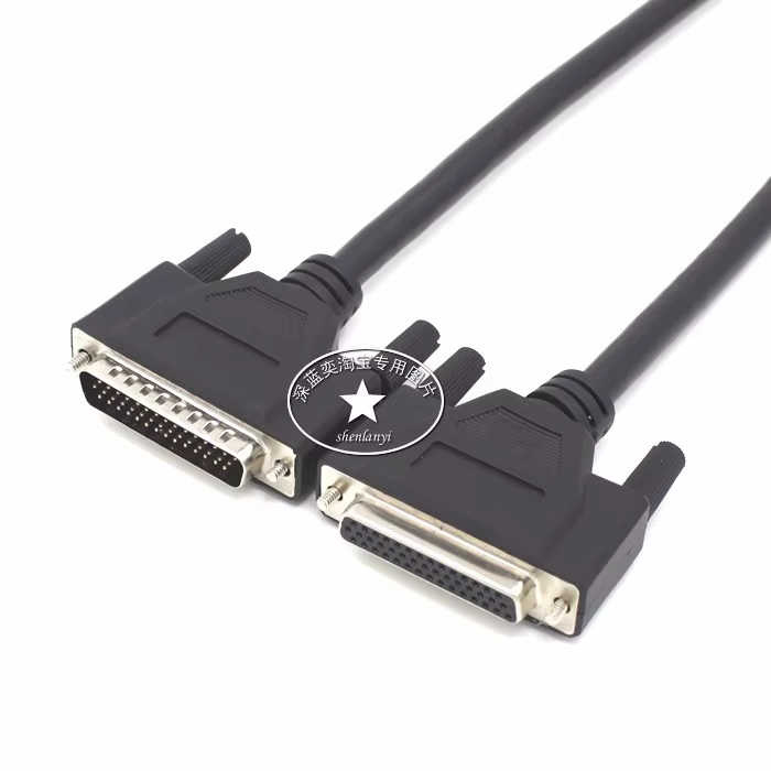 Vista frontal del conector macho