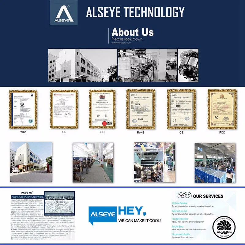 Ventilador ALSEYE 120mm