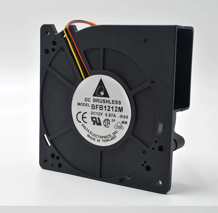 Imagen del ventilador en funcionamiento mostrando el flujo de aire
