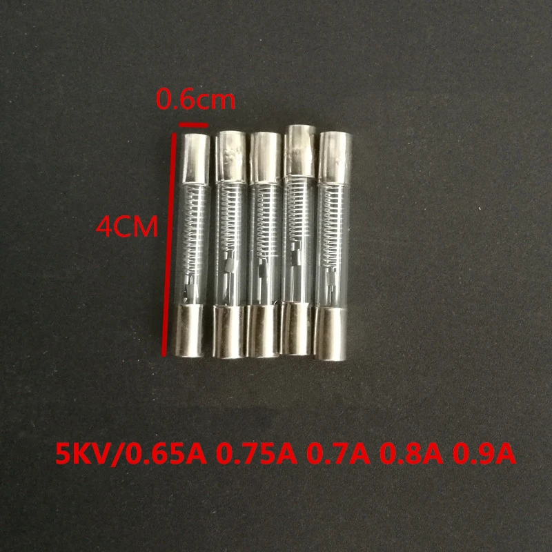 Fusible de alta tensión para microondas, vista frontal
