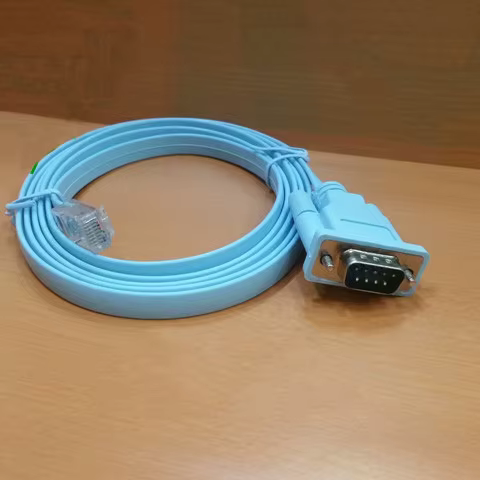 Cable RJ45 a DB9 para conexiones serie profesionales