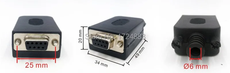 Ejemplo de uso con cable RS232
