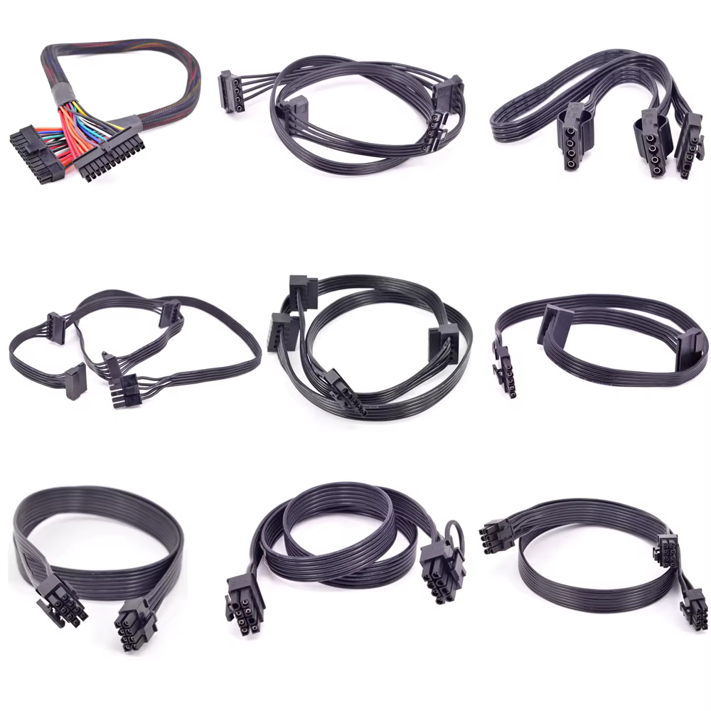 Cables SATA y Molex para fuente OCZ