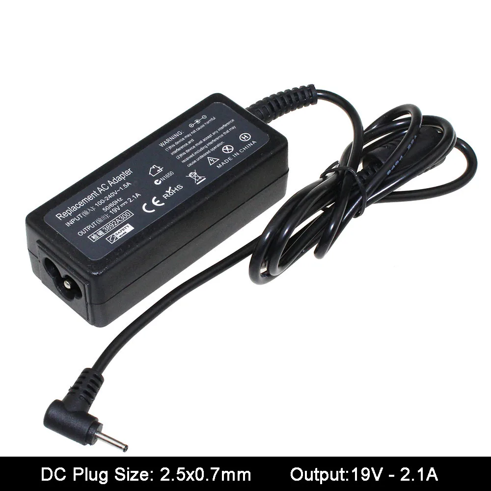 Adaptador conectado a portátil