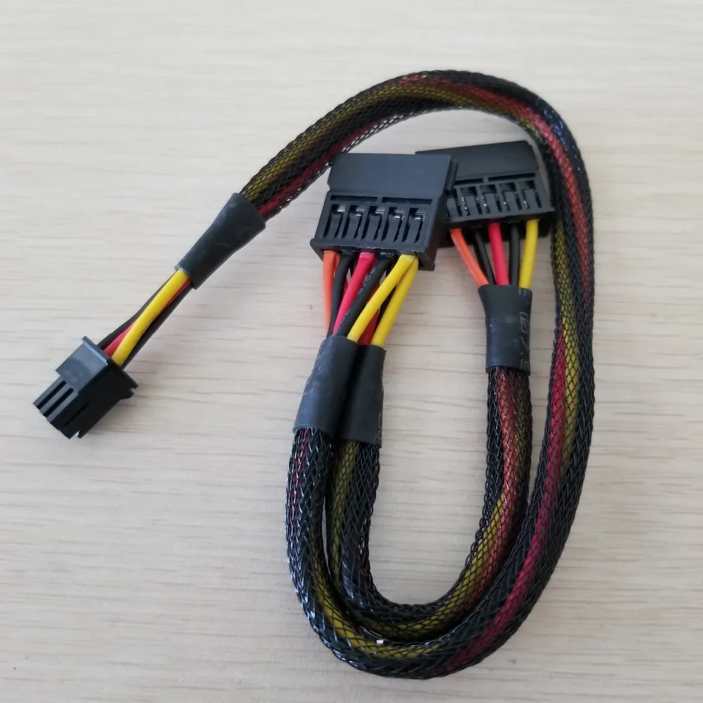 Detalle del conector de 6 pines