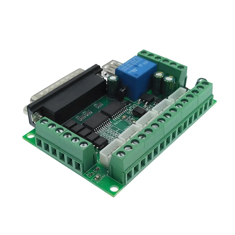 Placa instalada en equipo CNC